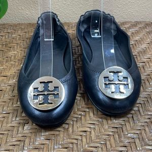 Tory Burch Minnie Travel Ballet Flats Size 9